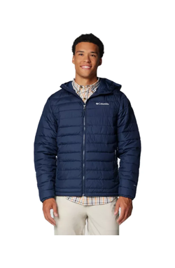 GIACCA IMBOTTITA CON CAPPUCCIO POWDER LITE DA UOMO NAVY 